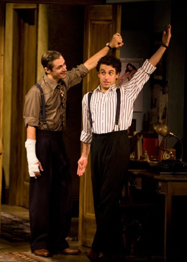 Joseph Parks and Brandon Uranowitz in Broadway Bound Photo